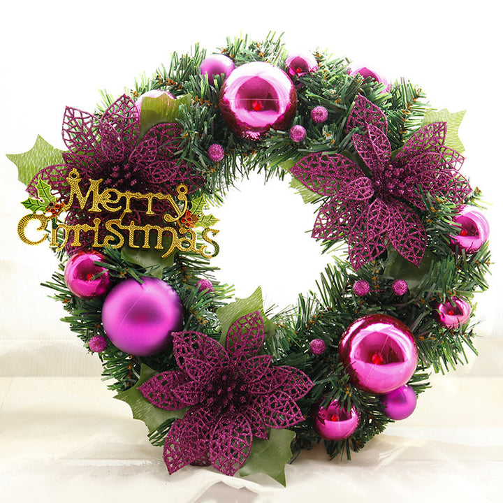 Christmas Decorations Christmas Wreath Home Decor For Home Garden Decorations Mall Door Decoration - Complete Home USA