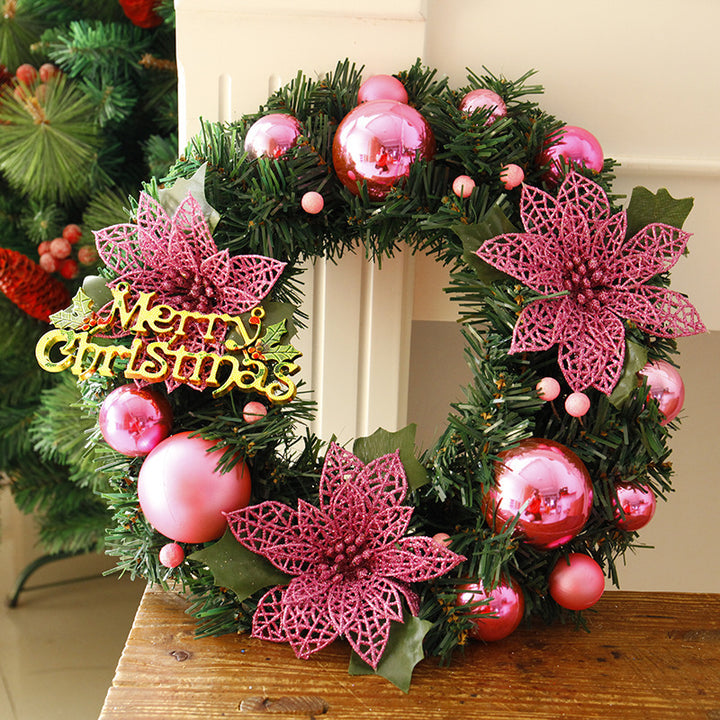 Christmas Decorations Christmas Wreath Home Decor For Home Garden Decorations Mall Door Decoration - Complete Home USA