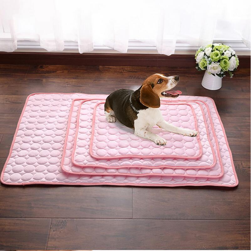 Pet Dog Cat Ice Silk Cold Nest Pad For Cooling In Summer - Complete Home USA