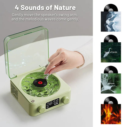 Turntable Waves Vinyl Speaker