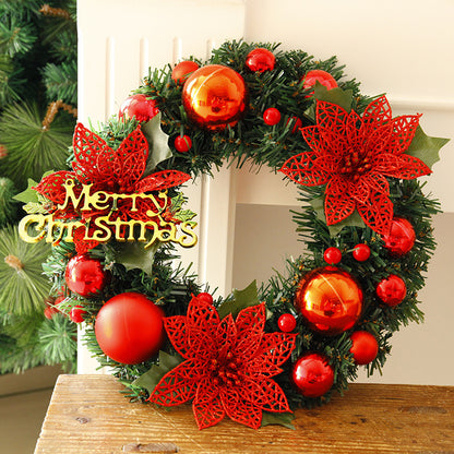 Christmas Decorations Christmas Wreath Home Decor For Home Garden Decorations Mall Door Decoration - Complete Home USA