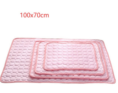 Pet Dog Cat Ice Silk Cold Nest Pad For Cooling In Summer - Complete Home USA