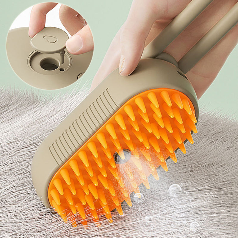 Cat Steam Brush Steamy Dog Brush 3 In 1 Electric Spray Cat Hair Brushes For Massage Pet Grooming Comb Hair Removal Combs Pet Products - Complete Home USA