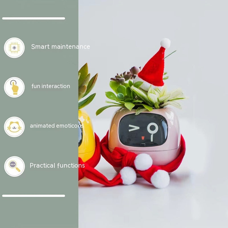 Smart Planter With Expressions, Smart Sensors, And AI