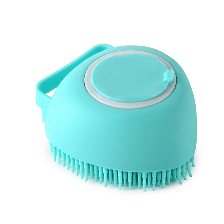 Silicone Dog Bath Massage Gloves Brush Pet Cat Bathroom Cleaning Tool Comb Brush For Dog Can Pour Shampoo Dog Grooming Supplies - Complete Home USA