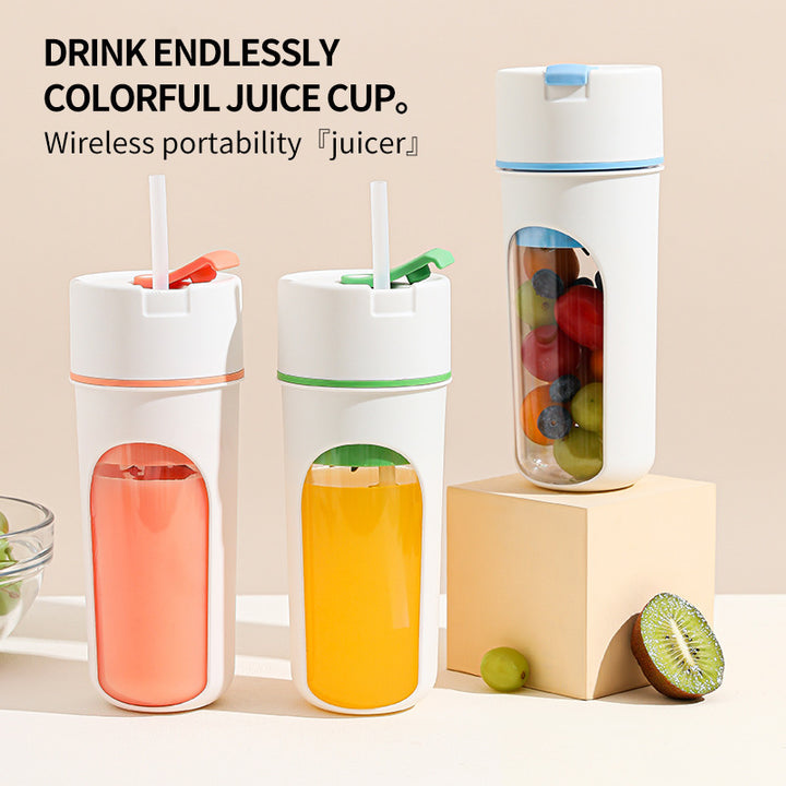 Kitchen Electric Juicer USB Charging Wireless Juices Blender Fruit Orange Mixer Squeezer Machine Ice Crush Cup Food Processor - Complete Home USA