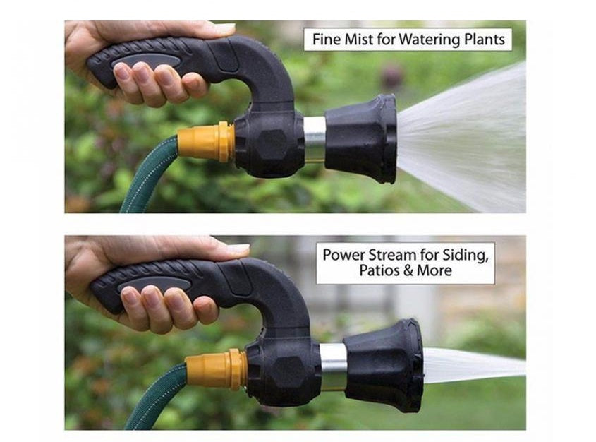 Mighty Power Hose Blaster Nozzle Lawn Garden Car Washing - Complete Home USA