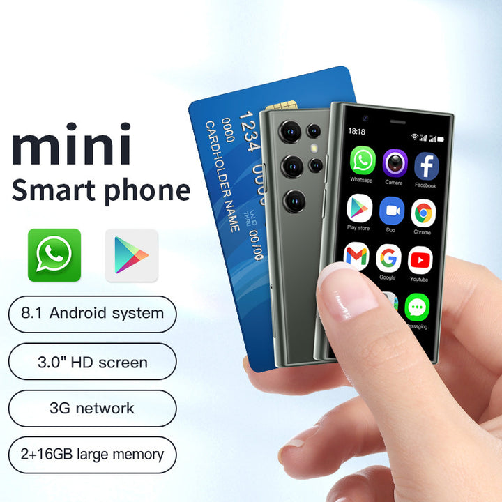 S23PRO & XS15 Mini Smart Small Mobile Phone 30 Screen 2G 16G Android 3G Network WIFI - Complete Home USA